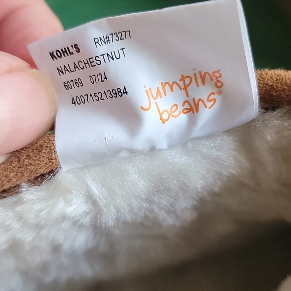 Jumping Beans Brown Kids Slippers - Picture 6 of 6